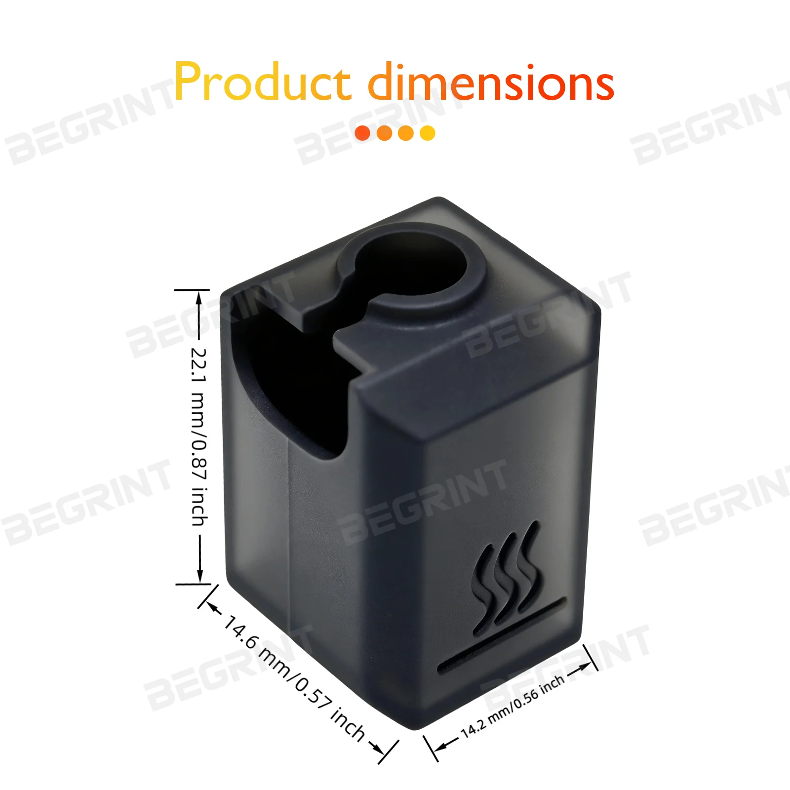 Silicone Sock For Snapmaker U1 3D Printer Hotend Silicone Cover Accessory 1/2/4/8/12 Pack High Temp Resisitant For Snapmaker U1