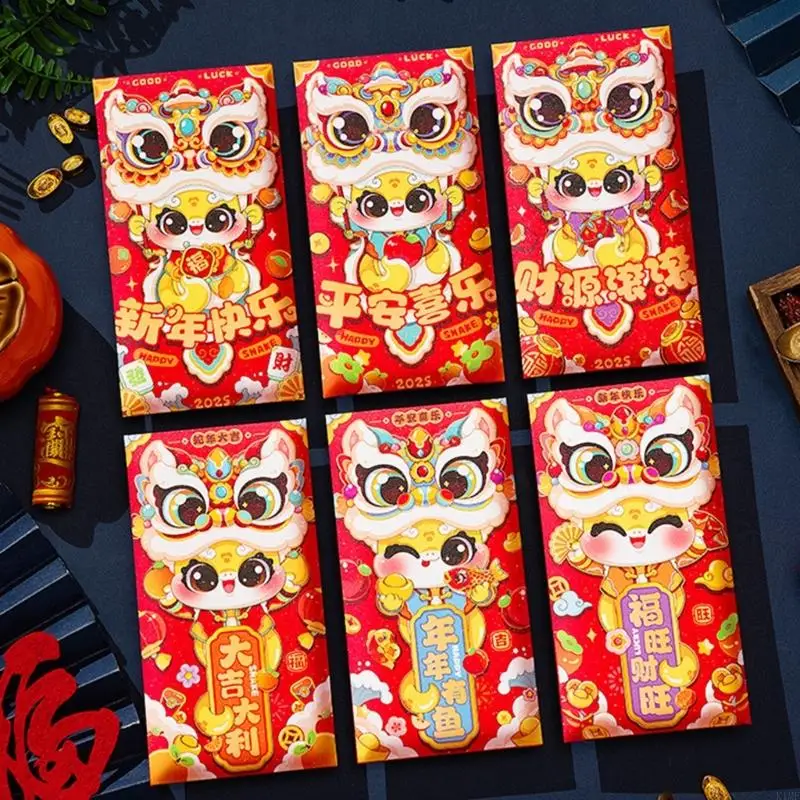 6pcs/4pcs Snake Year Rednes