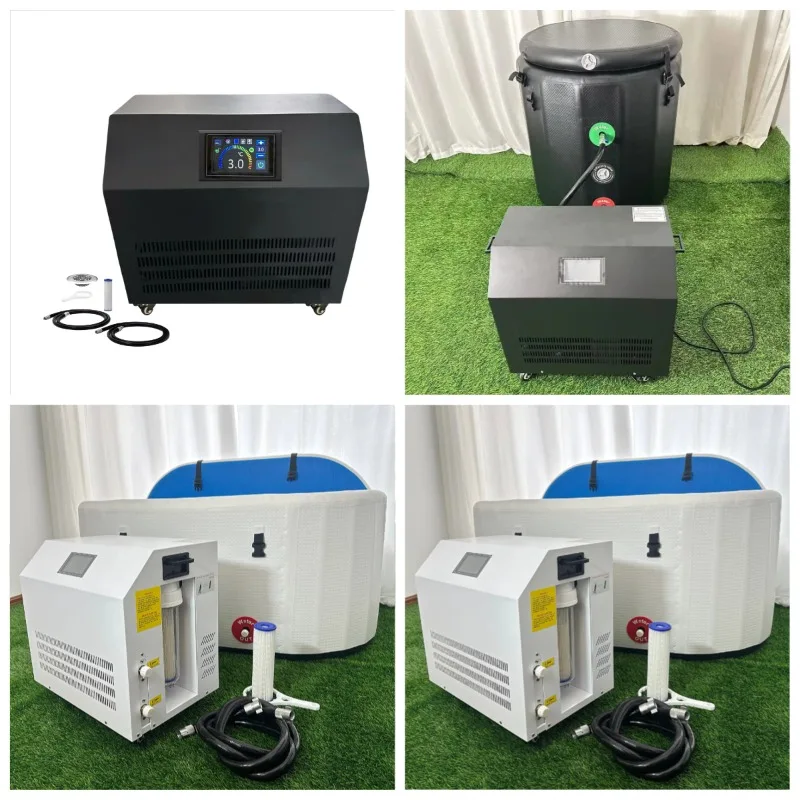 STLF 2026 WiFi Control 1HP Inflatable Bathtub Cold for Water Chiller with UV and Ozone Modern Design for Bathroom Use