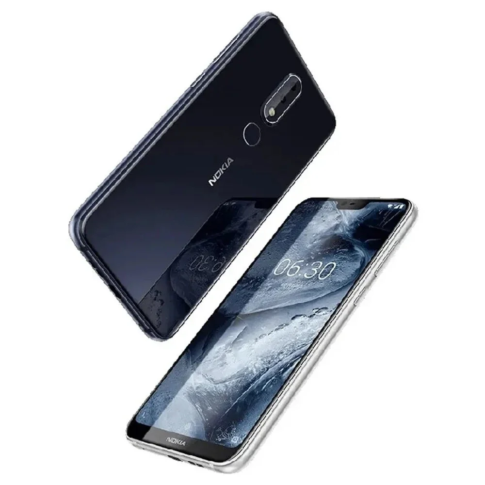 สมาร์ทโฟน Nokia X6 4G สมาร์ทโฟน Android แบบเต็มหน้าจอ dual-card สแตนด์บายคู่ 4G 64G ปลดล็อคโทรศัพท์มือสอง