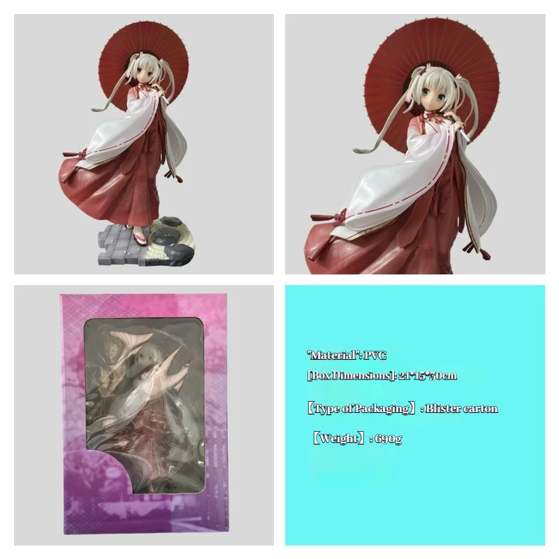 

Фигурка зонтика Thousand Love Ten Thousand FlowersThousand Love Ten Thousand Flowers Двуглавая резьба Аниме-фигурка Модель