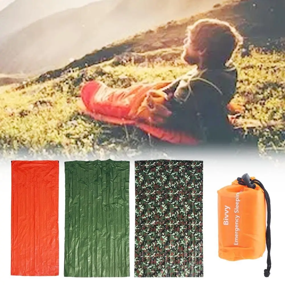 Outdoor Bivvy Outdoor Emergency Blanket Survival Sleeping Bag Survival Blanket Bags Emergency Sleeping Bag Sleeping Bags