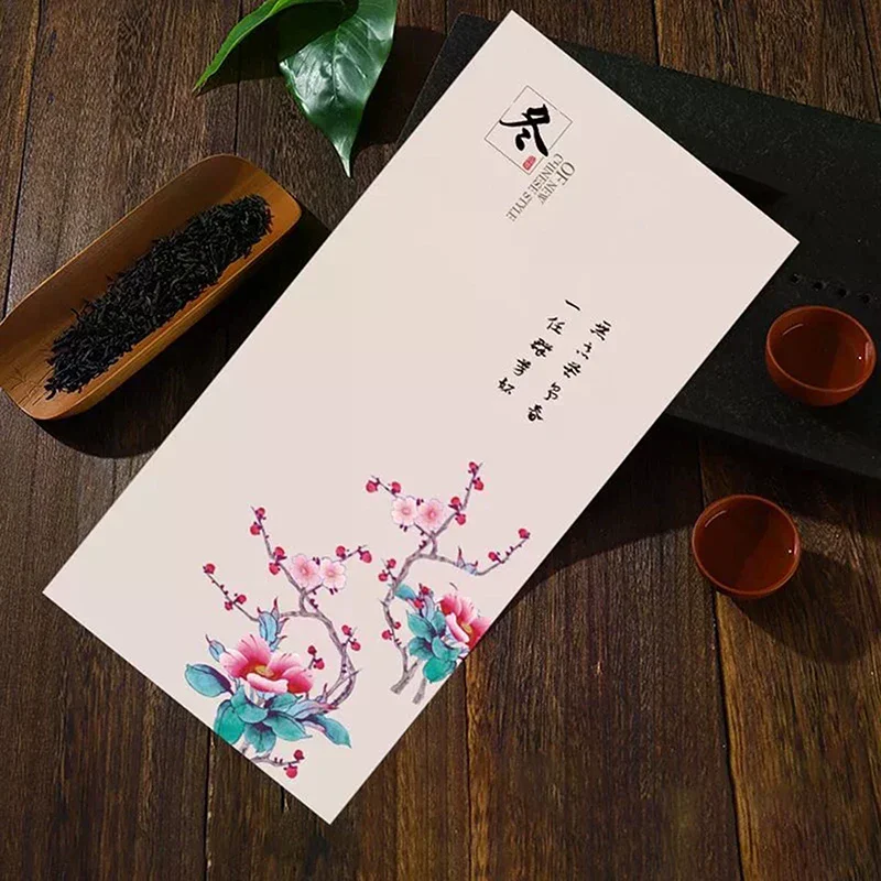 30*18cm High-end Tea Towel With Retro Style And Colorful Painting, Special Tea-drinking Cloth, Premium Tea Set