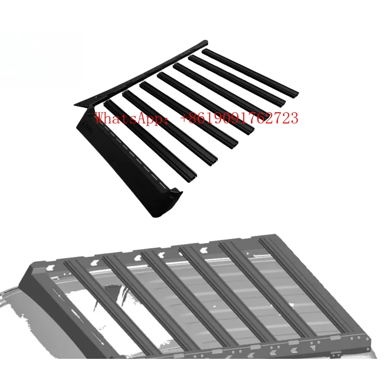 

Roof rack expansion platform ladder crossbar modified lage
