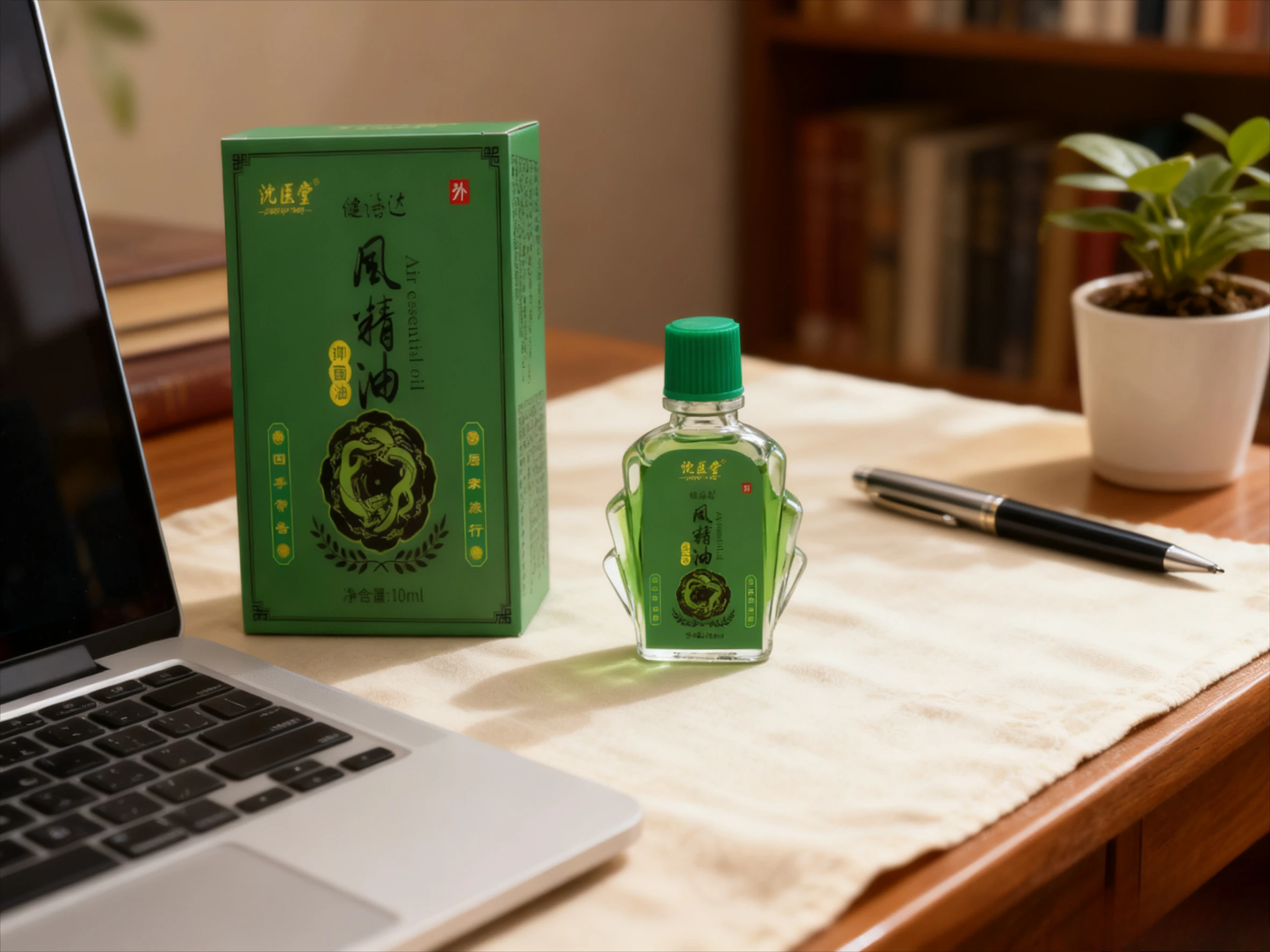 

Roll-On Essential Oil Blend for Refreshment & Freshness, Portable Travel Size with Natural Formula, 10ml Bottle