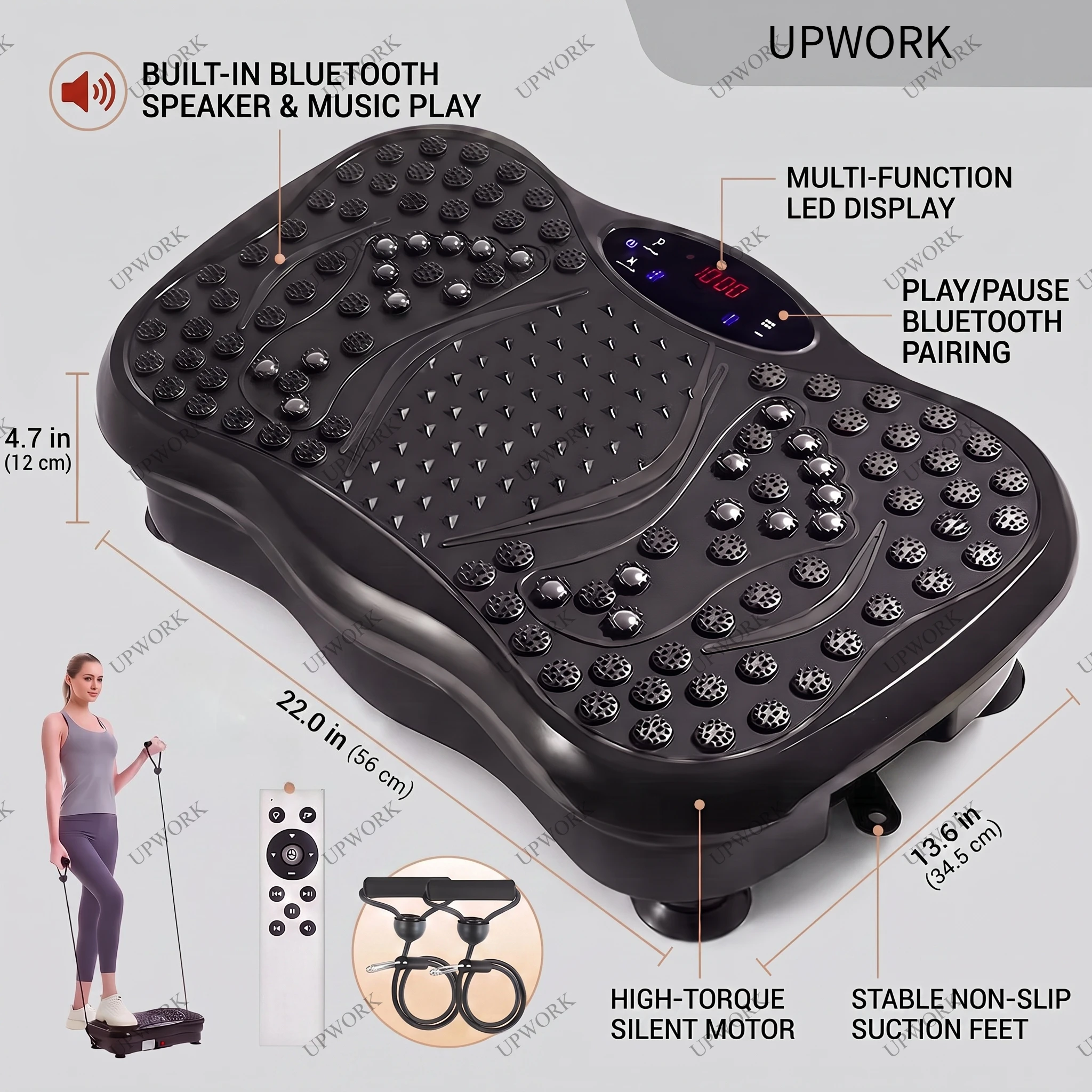 Vibration Plate Fitness Machin - огляд і ціна Sports Equipment Nearby