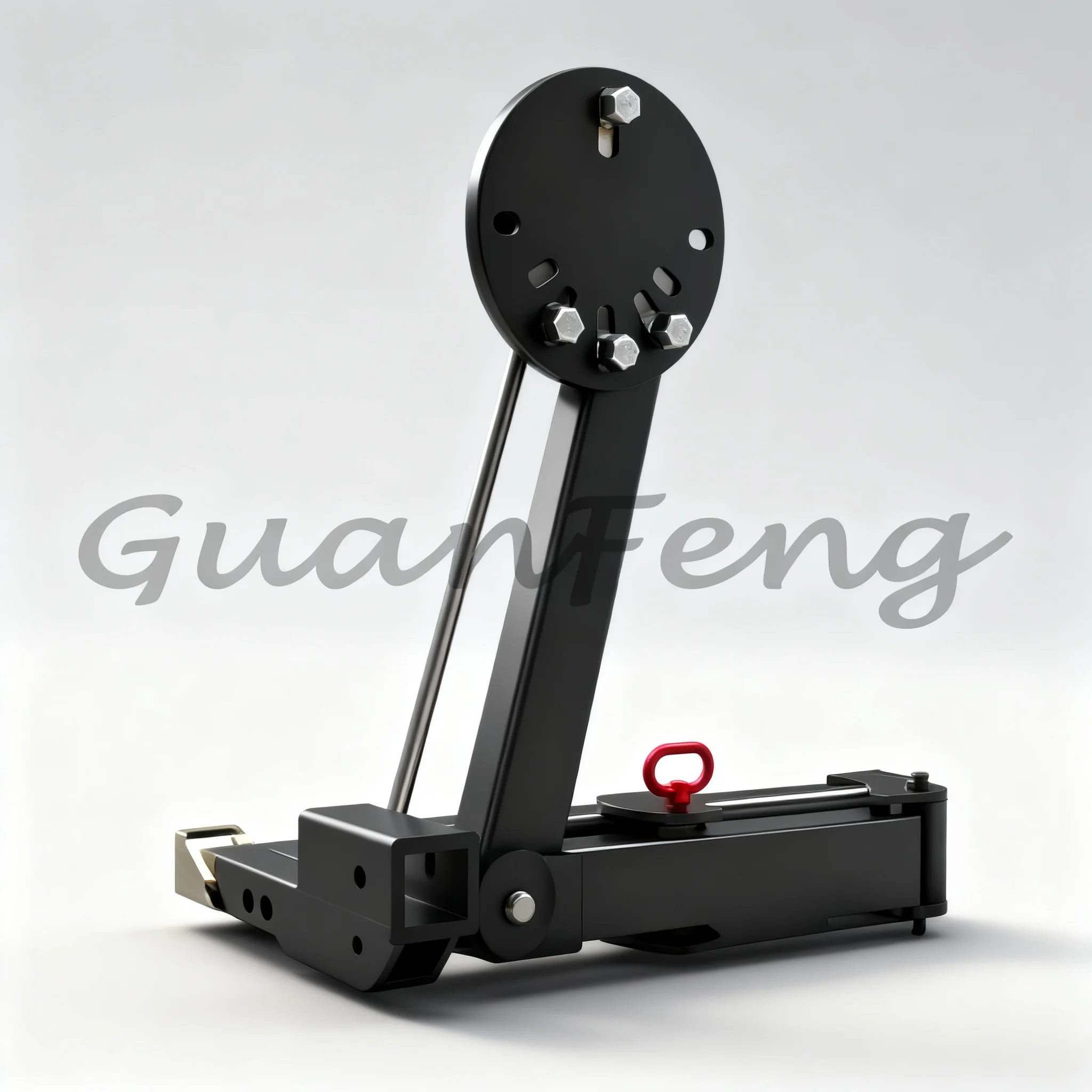 Heavy-duty off-road spare tire rack, hitch transporter for SUVs and trucks