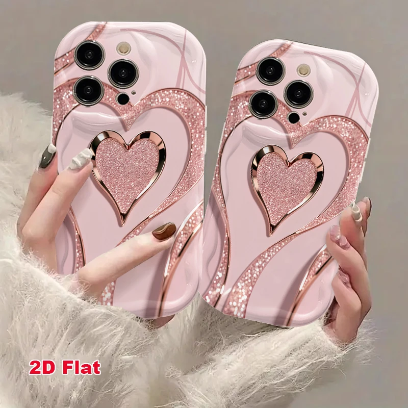 2D Flat Soft Silicone Phone Case For iPhone 17 Pro Max 16 18 Pro 13 11 15 14 Plus 12 17 16E 17Promax Shockproof Transparent Funda Cover
