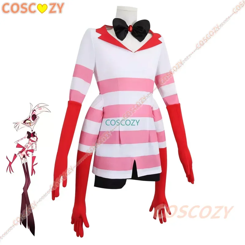 2024 New Animal Angel Dust Cosplay Suit Suit Four Arms Demon Uniform Halloween Party Con Outfit image 4