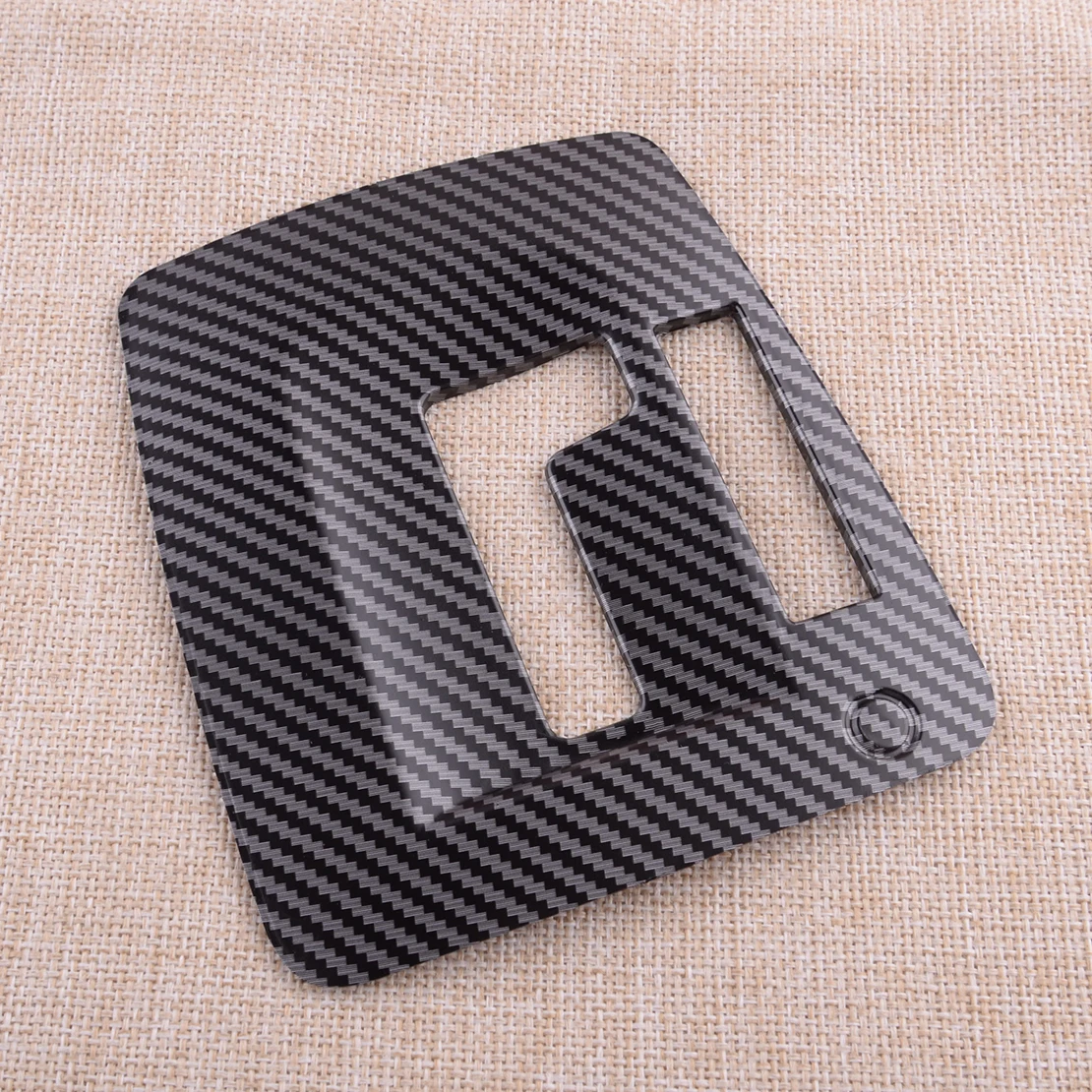 Matte Carbon Fiber Style Console Gear Shift Panel Cover Trim Left Hand Drive Fit for Subaru XV 2012 2013 2014 2015 2016 2017 ABS