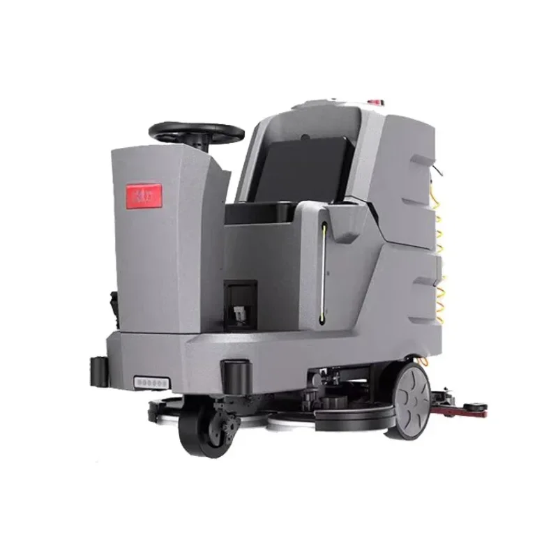 XP860G industrial ride on auto automatic floor scrubber floor sweeper for factory supermarket school