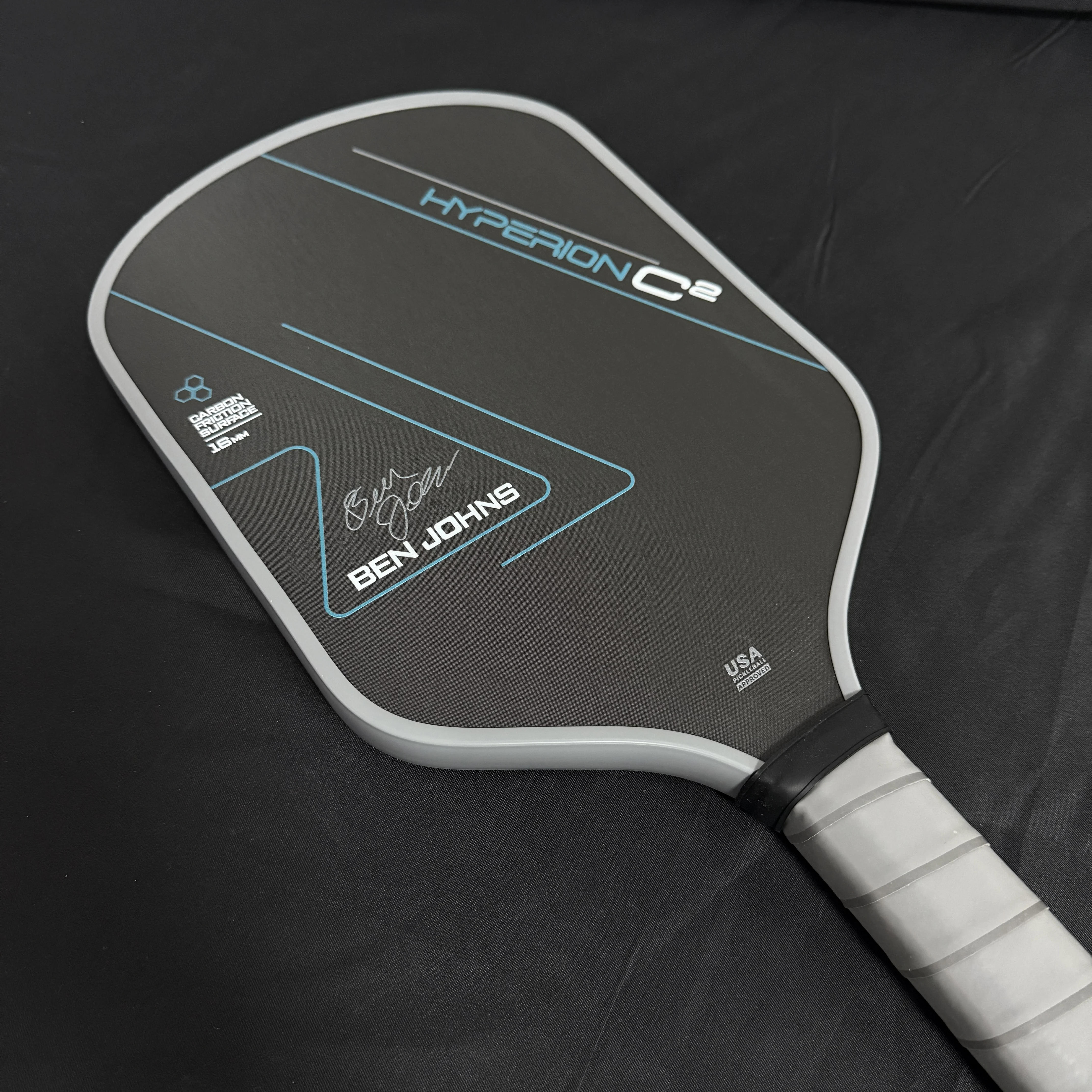 مجداف كرة المخلل C2 T700، سطح قماش من ألياف الكربون، قلب طاقة بوليمر 16 مم، طاقة معززة، تدور وتحكم #5