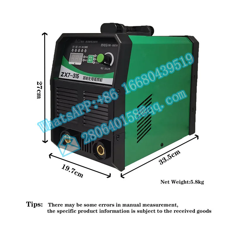 380V 315A 400A Inverter Mma Arc Welder