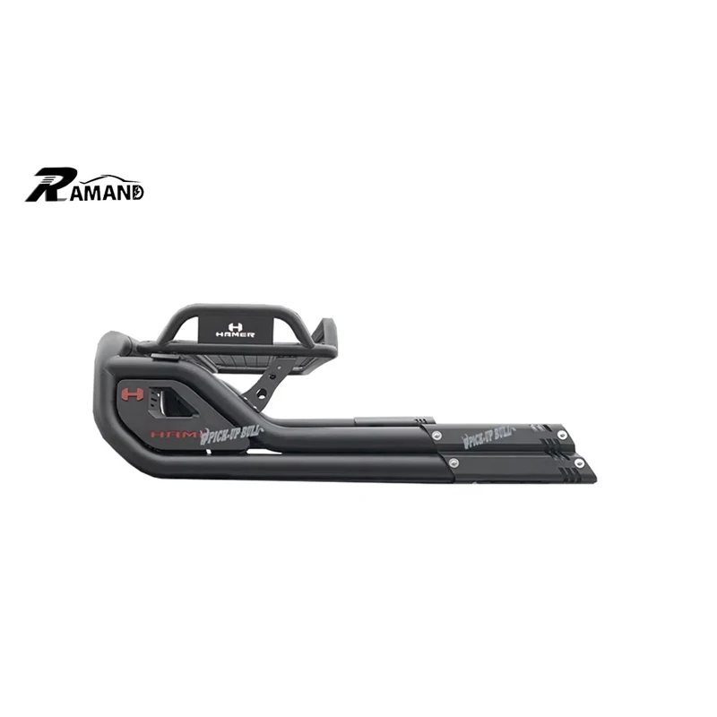 High Quality Adjustable Roll Bar with Basket for Hilux Ranger Dmax Navara Np300 Universal 4x4 Truck Steel Roll Bar
