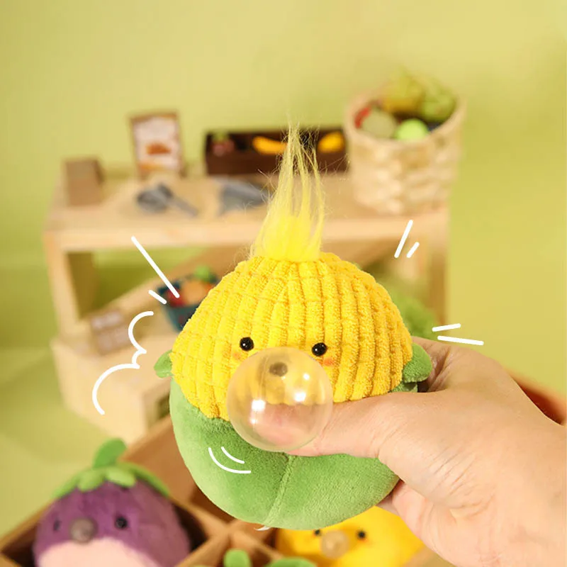 Légumes en peluche mignons, bulles à presser, jouet anti-anxiété, soulagement du Stress, jouet sensoriel anti-Stress, cadeau d'anniversaire et de noël