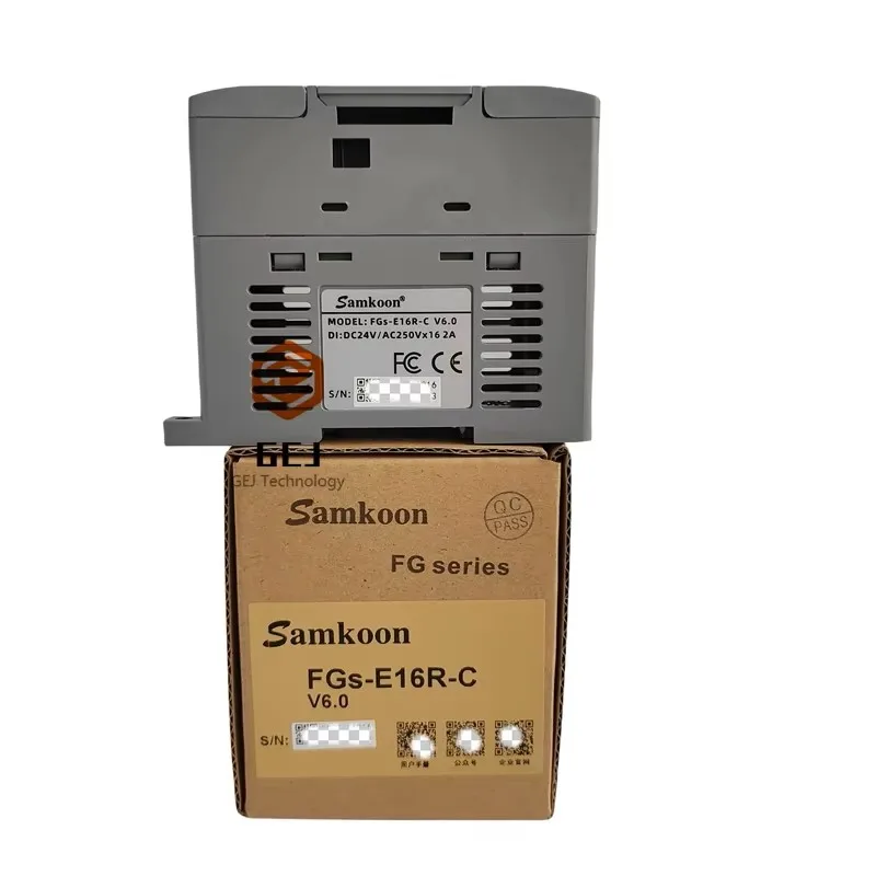 Samkoon PLC โมดูลขยายดิจิตอล PLC มาตรฐาน FGs-E16X-C FGs-E16R-C FGs-E16T-C