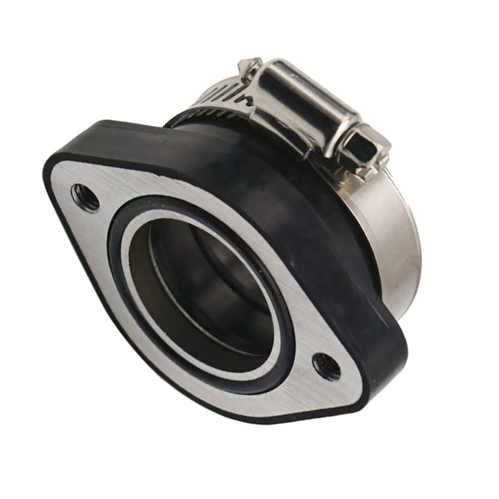 Gummi Motorrad Vergaser Adapter 48mm schwarz Vergaser Krümmer Einlass Ansaugrohr Gummi matte für TM28 Vergaser Dirt Bike