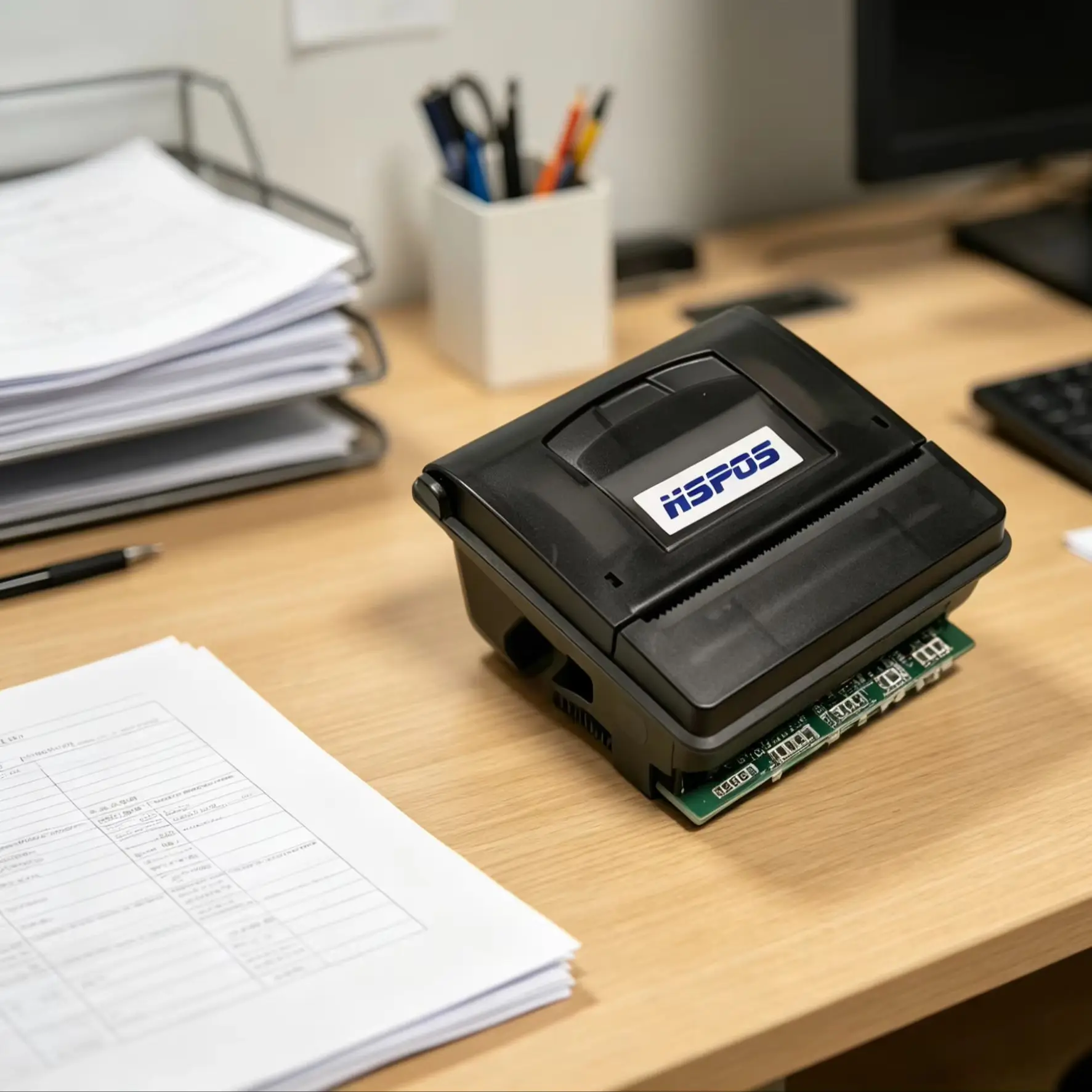 

Термопринтер чеков HS-QR23 58 мм, совместимый с APS ELM203-CH, двойной интерфейс TTL+USB / RS232+USB, широкий диапазон напряжения 5-9В/12В