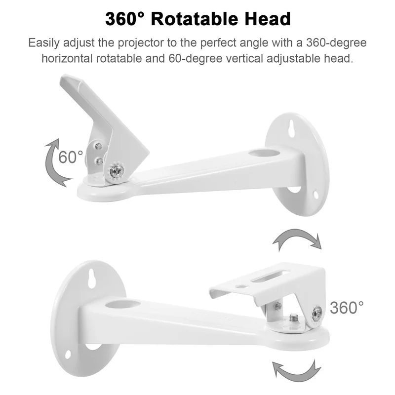 DITONG プロジェクター天井壁マウントブラケット HY300 プロ新 HY320MiNi 1/4 ネジ DV カメラホルダースタンドプロジェクターアクセサリー