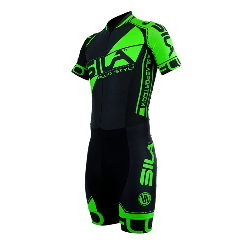 Powerslide Child Skating Short Sleeve Speed Skating Suit Kids Practice Training Inline Speed Skating Triathlon Race Clothing New