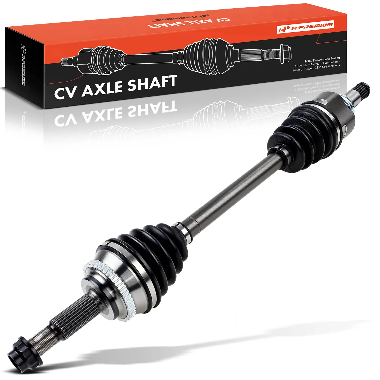 A-Premium Front Driver Side CV Axle Shaft Assembly for Toyota Prius 2004-2009