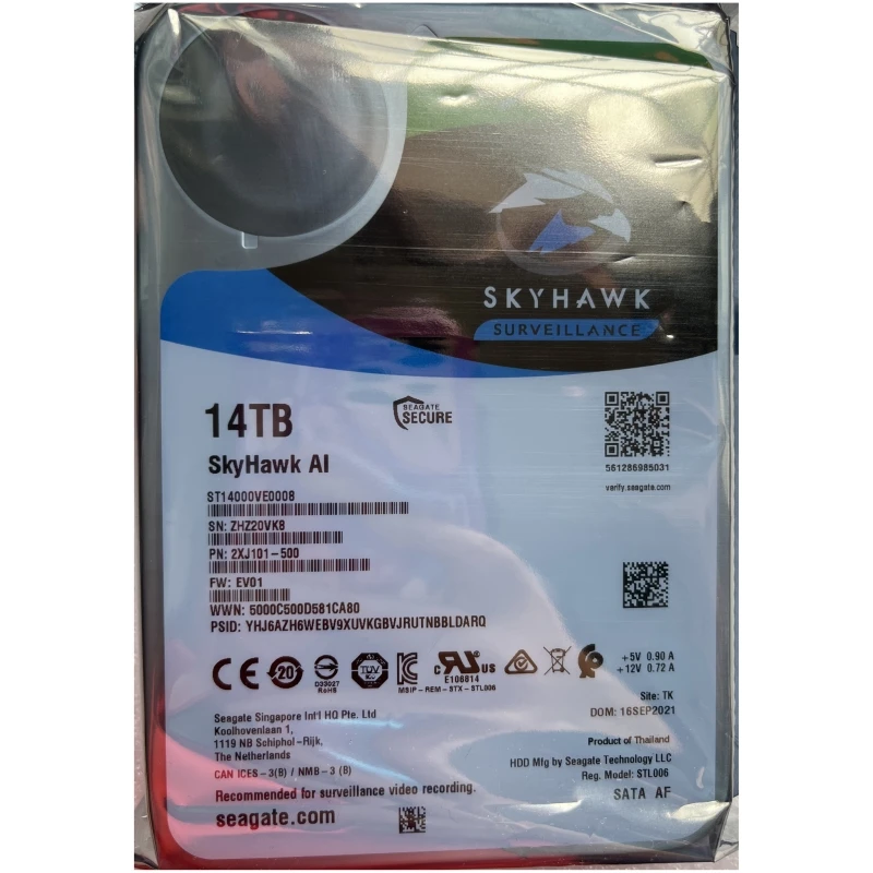 サーバーハードディスク,st16000ve002,16t,7.2k,sata3,3.5 ', 20t,新品