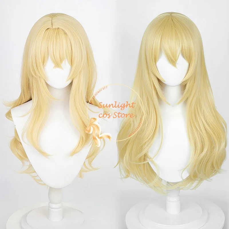 

2 Styles Miyazono Kaori Cosplay Wig Golden Wigs Heat Resistant Synthetic Hair For Women Halloween Costumes Cosplay Anime Wig