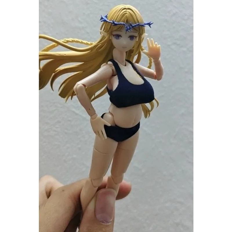 1/12 Scale BD Replacement Parts Female Gunner Tank Alternative Color Watermelon Belly for 6in Action Figure Toys Decor