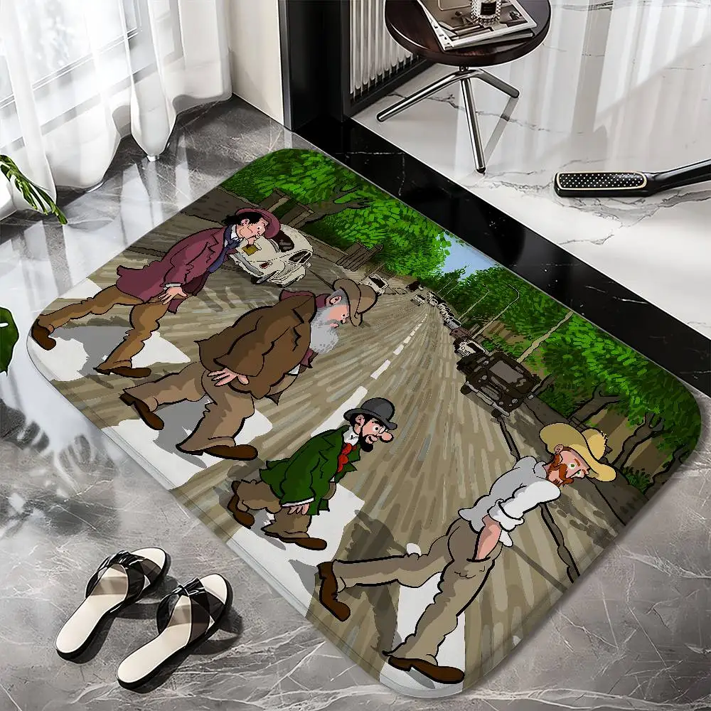 

Vincent Van Gogh Floor Mat Printed Large Carpets Room And Bedroom Carpets Bathroom Anti Slip Door MATS Small Carpets