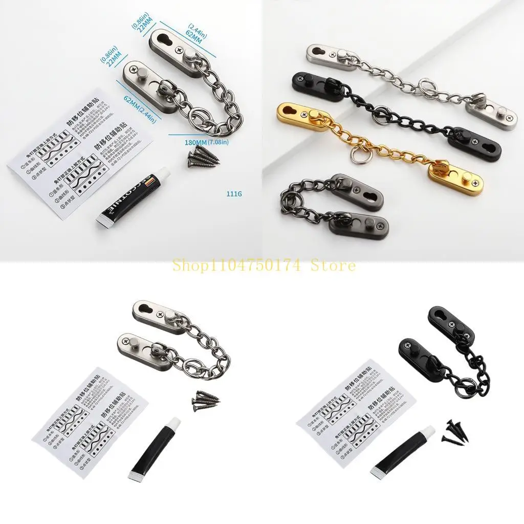 Premium Steel Door Security Chain Heavy Construction Breakage Feature Quiet Closing Mechanism Top Sale