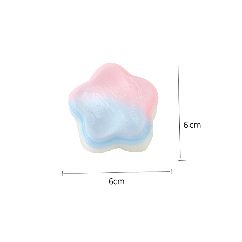 Spaß Farbverlauf Cartoon Squeeze Stern Spielzeug Nette Klebrige Abreact Stress Relief Kneifen Erwachsene Kinder Weiche Relief Entspannen Spielzeug Geschenk