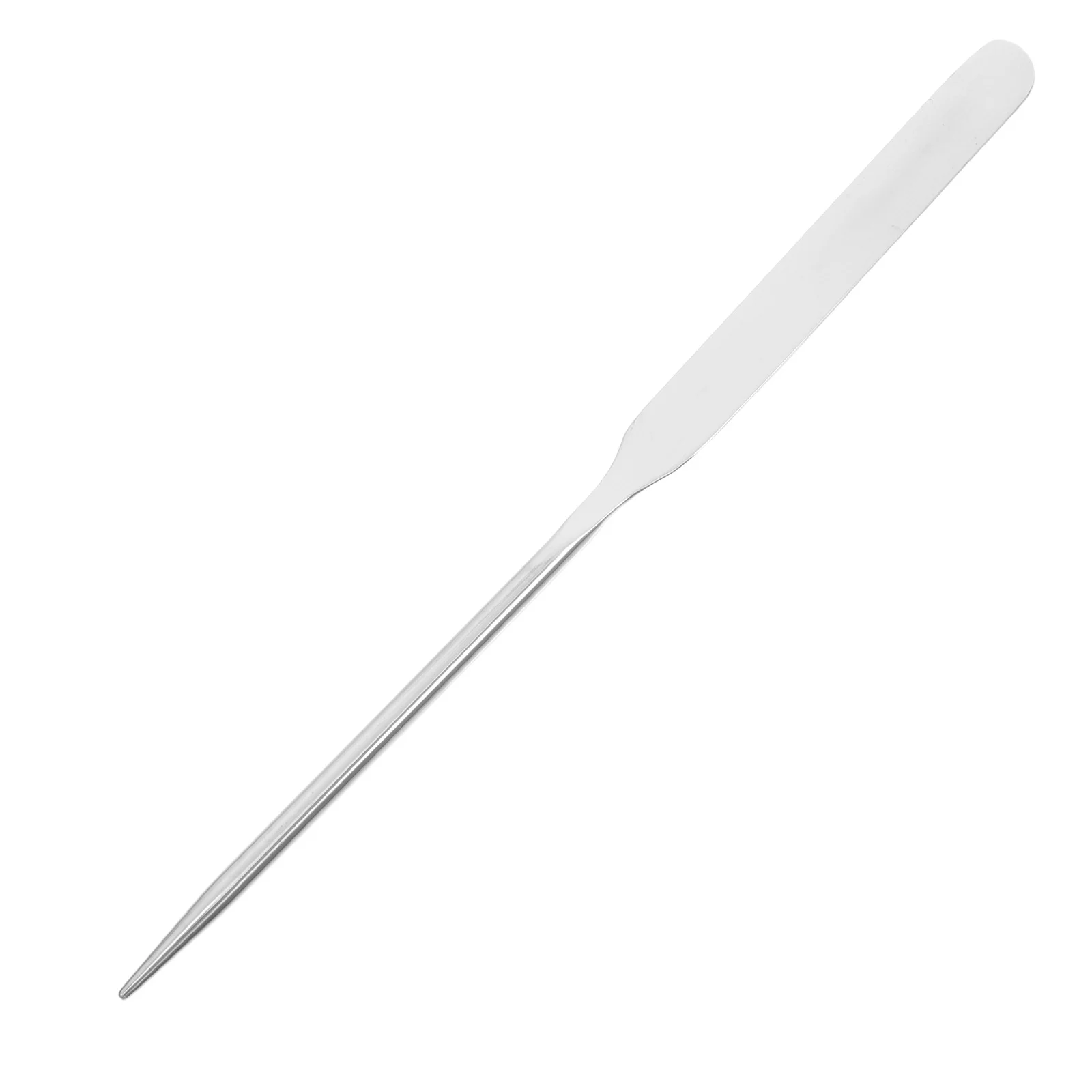 

Шпатель для макияжа из нержавеющей стали, инструмент для смешивания тонального крема, многофункциональный косметический шпатель, длинный металлический стержень для смешивания ногтей