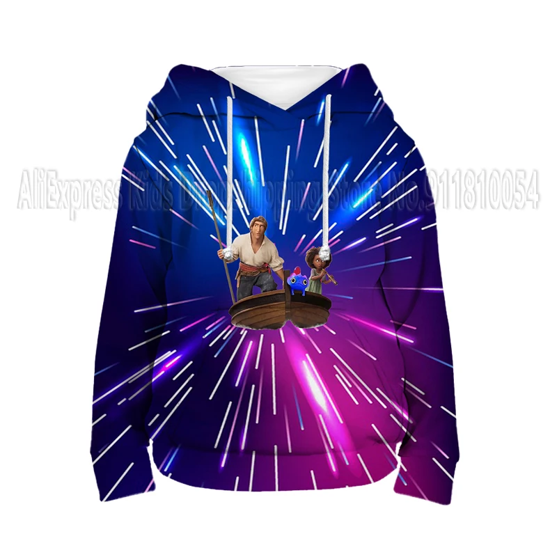 The Sea Beast 3D Cool Hoodies Kids Toddler Children Fashion Long Sleeve Sweatshirts Streetwear Boy Girl Clothes Tops