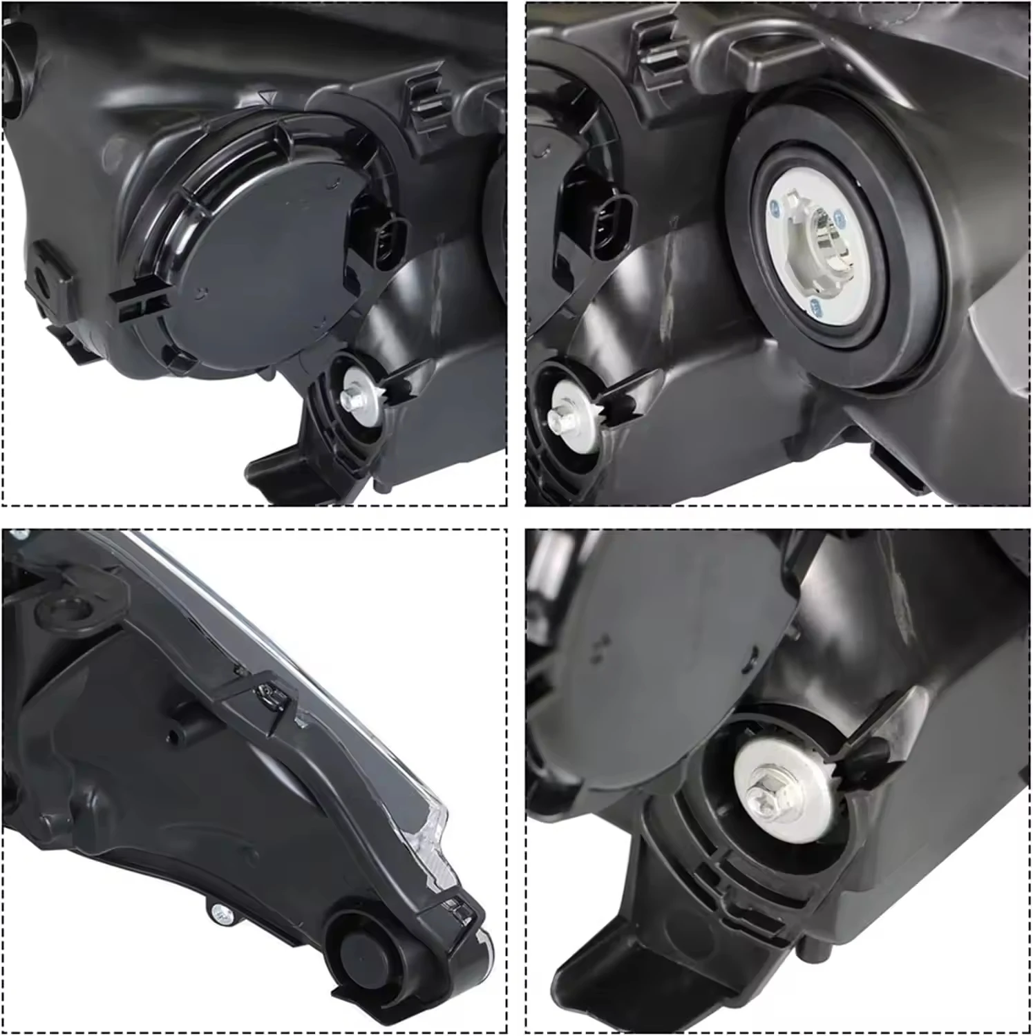 STLF2013-2015 لـ Toyotas Rav 4 المصابيح الأمامية الهالوجين وزينون الولايات المتحدة الأمريكية نوع السيارات الجبهة إكسسوارات الإضاءة أجزاء 81170-OR042 & 81130-OR042