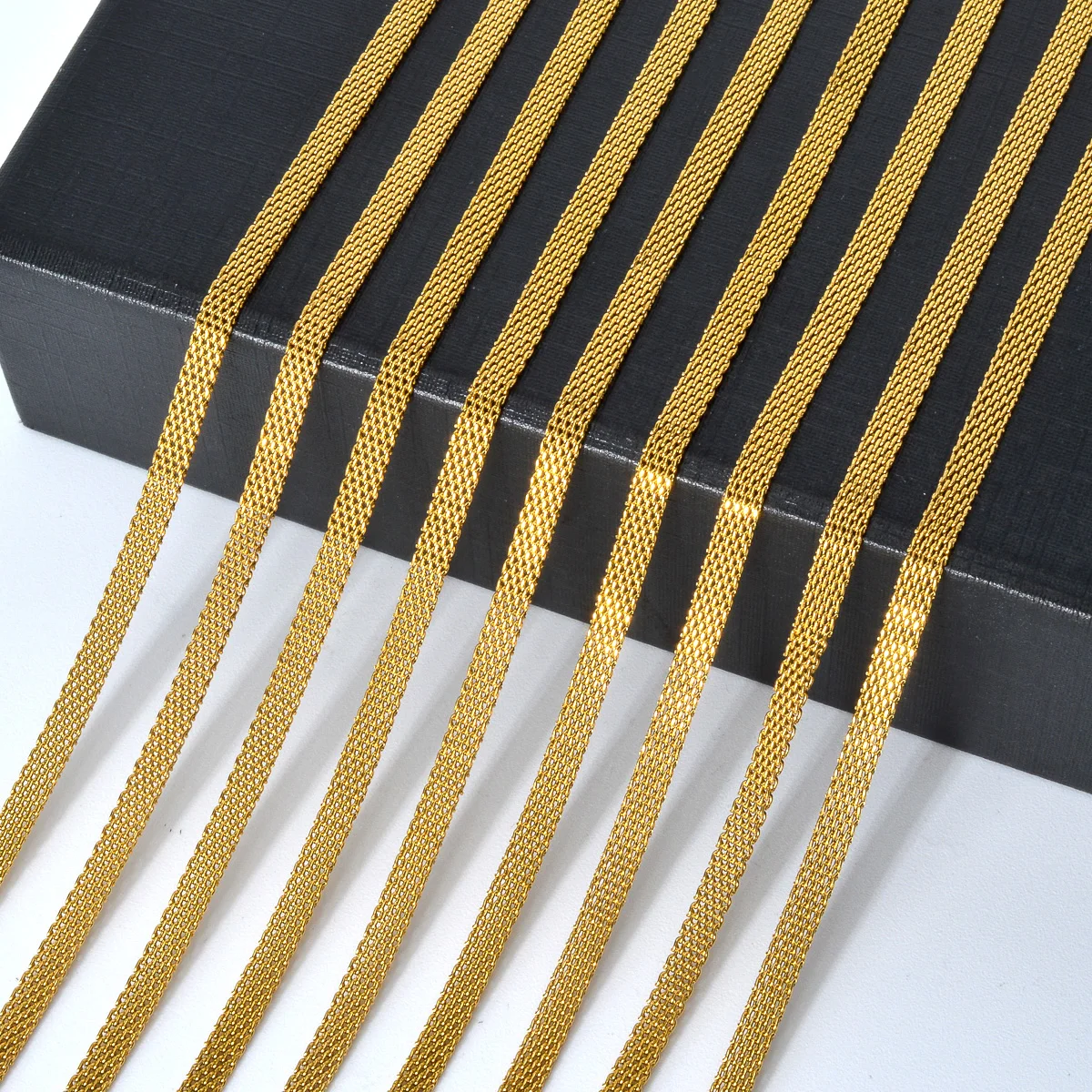 ZEADear Jewelry Snake Link Chain Stainless Steel Herringbone Choker Necklace For Women Men Unisex Jewellery Waterproof