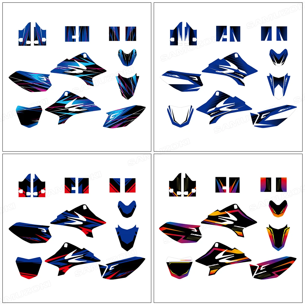 

For Yamaha TTR 50 2006-2015 Motorcycle Full Set Decoration Graphics Background Decals Sticker Kit TTR50 Full Body Wrap Decal