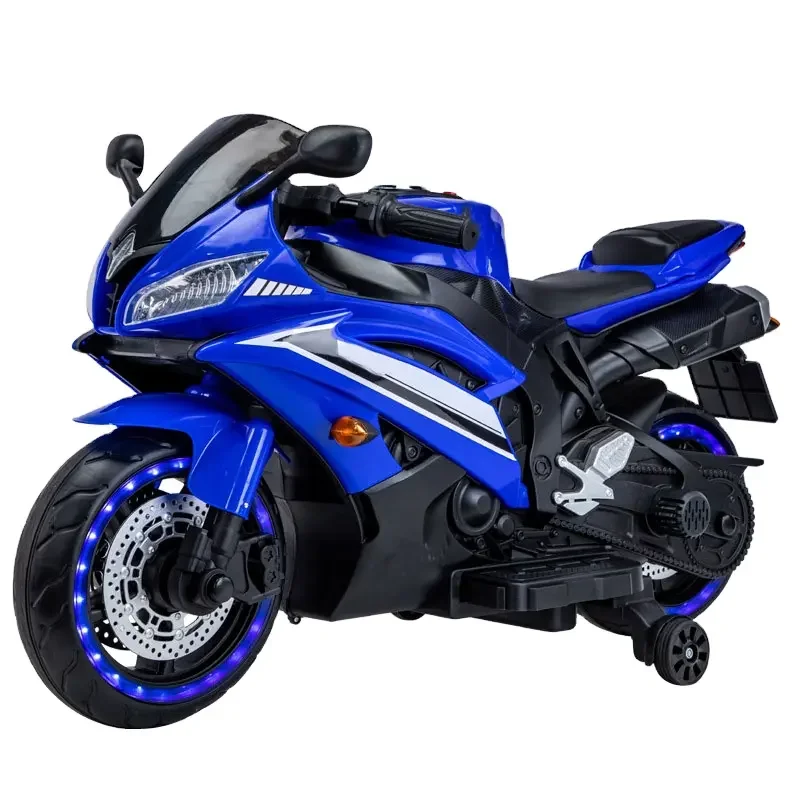 for New Style Two Wheel Baby Electric Motorcycle Kids Toy With Early Education Function Toy Vehicle