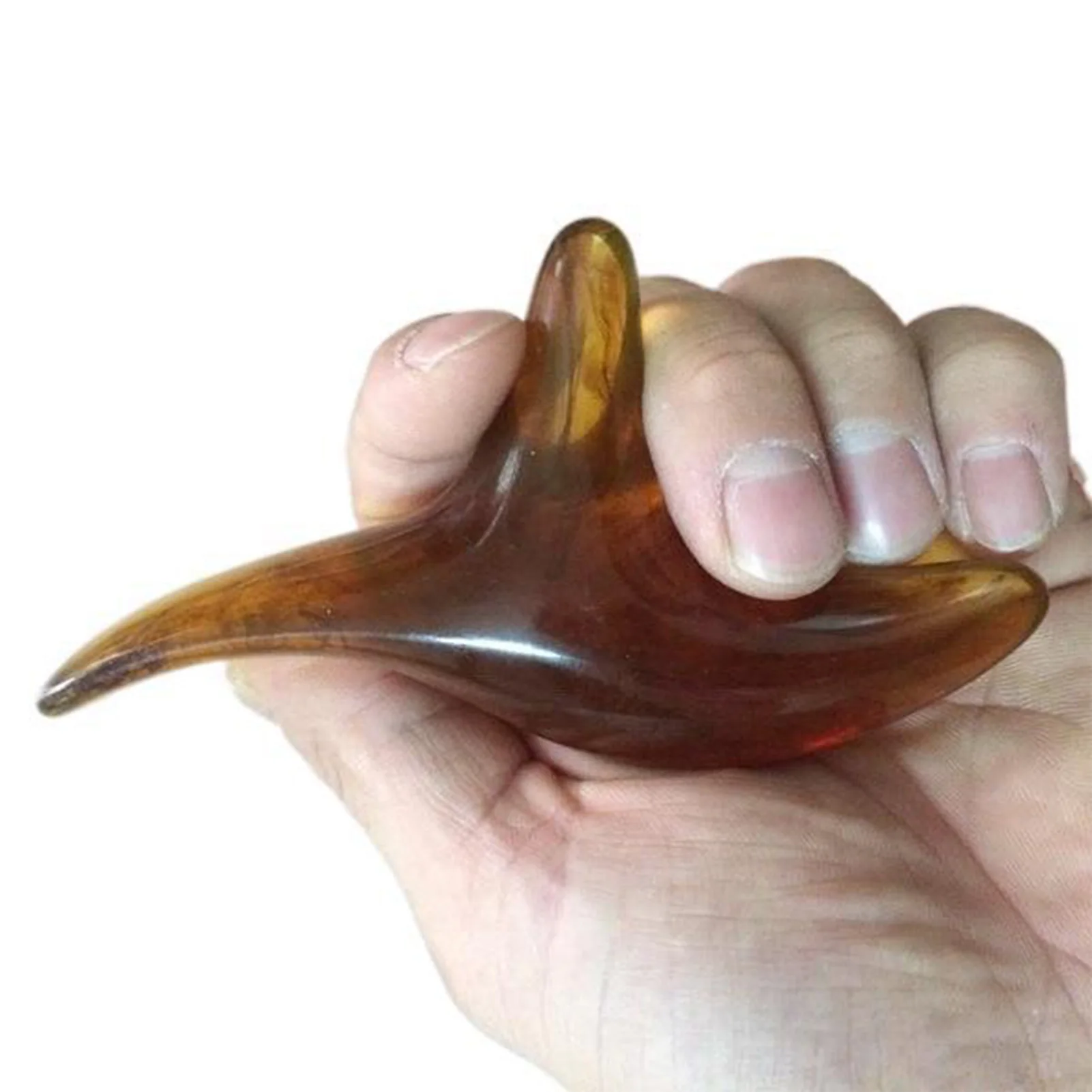 أداة تدليك نقطة الزناد بالضغط أداة تدليك محمولة باليد من راتينج شمع العسل لزيادة تدفق الدم