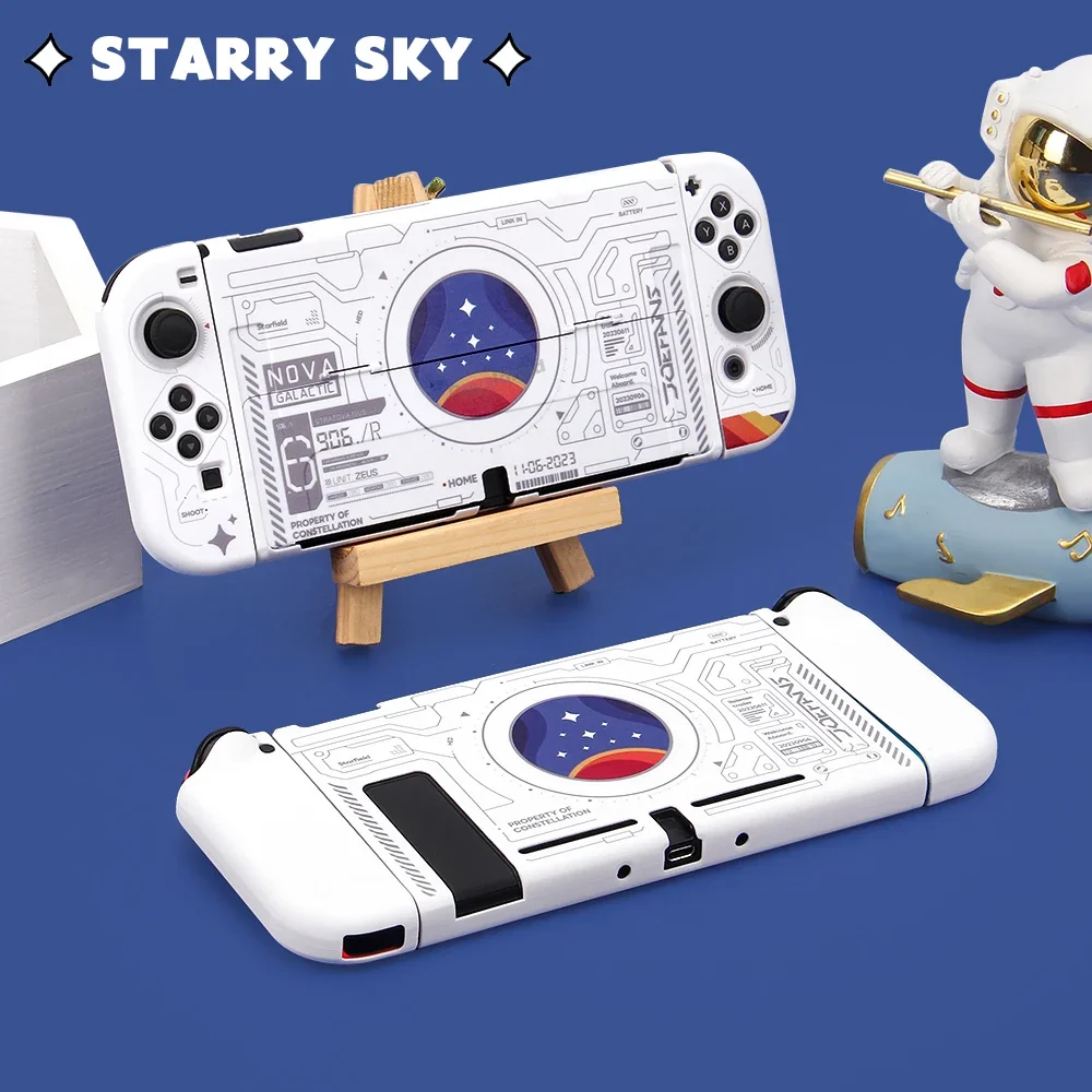 NEW Starry Sky TV Dock Protetive Cover Shell for Nintend Switch /Switch OLED Joycons Controller Full Protective Case Dropshippin