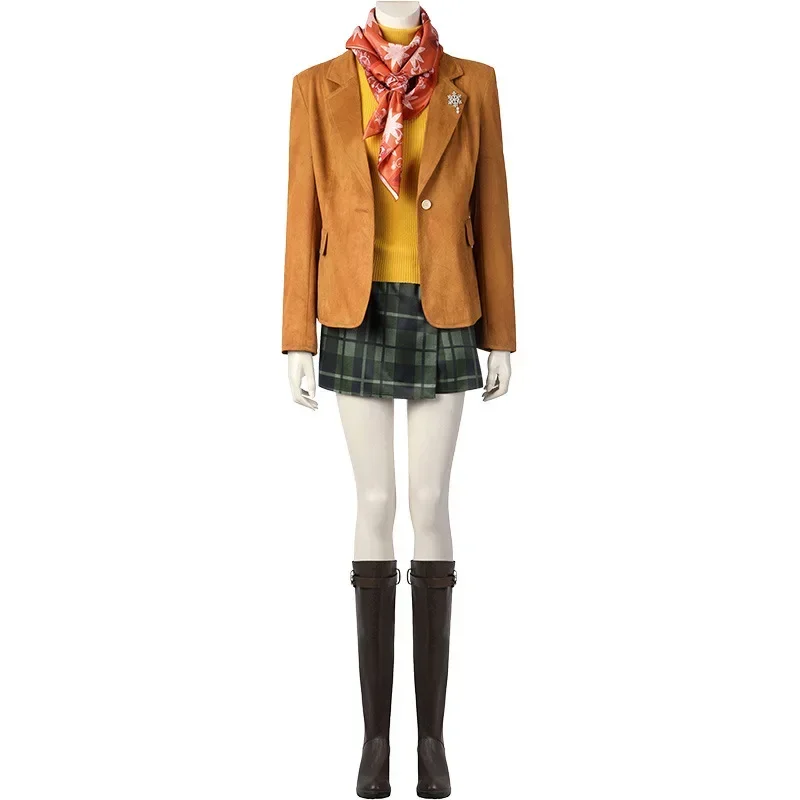 أزياء أنيمي المقيم 4 أشلي جراهام التأثيرية سترة التنانير فانتازيا النساء هالوين كرنفال حفلة لعب الأدوارDqw2Q