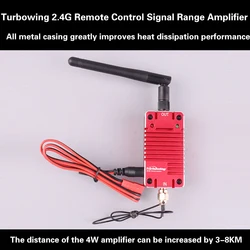 Original Turbowing RY-2.4 2.4G Radio Signal Amplifier Booster for RC FPV Drone 2.4G Receiver and Transmitter