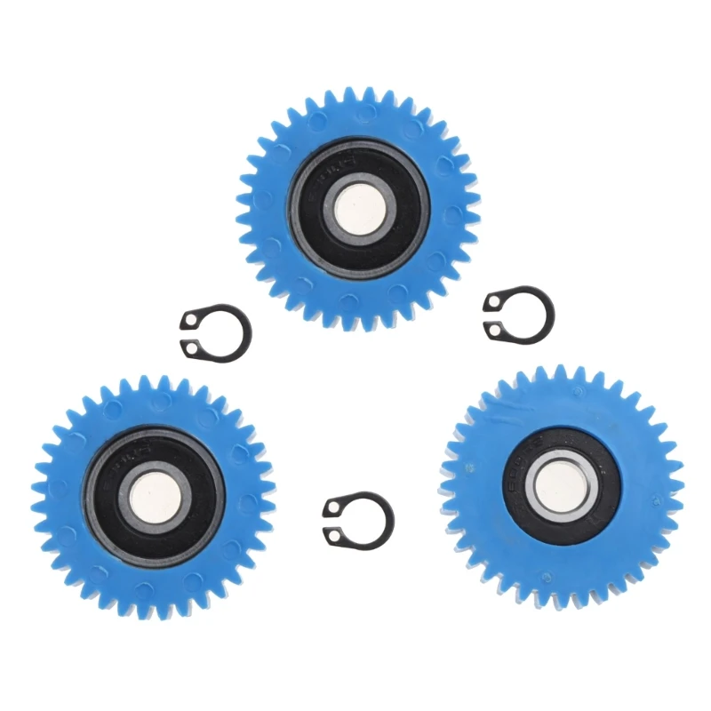 3 Pieces 36 Tooth Nylon Motor Gear for Electric Scooter Diameter 38mm/1.5inches