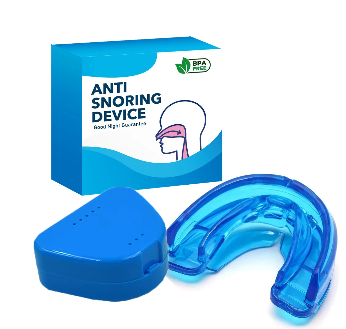 Dental Mouthguard for Bruxism Teeth Grinding and Clenching Anti Snoring Mouthpiece