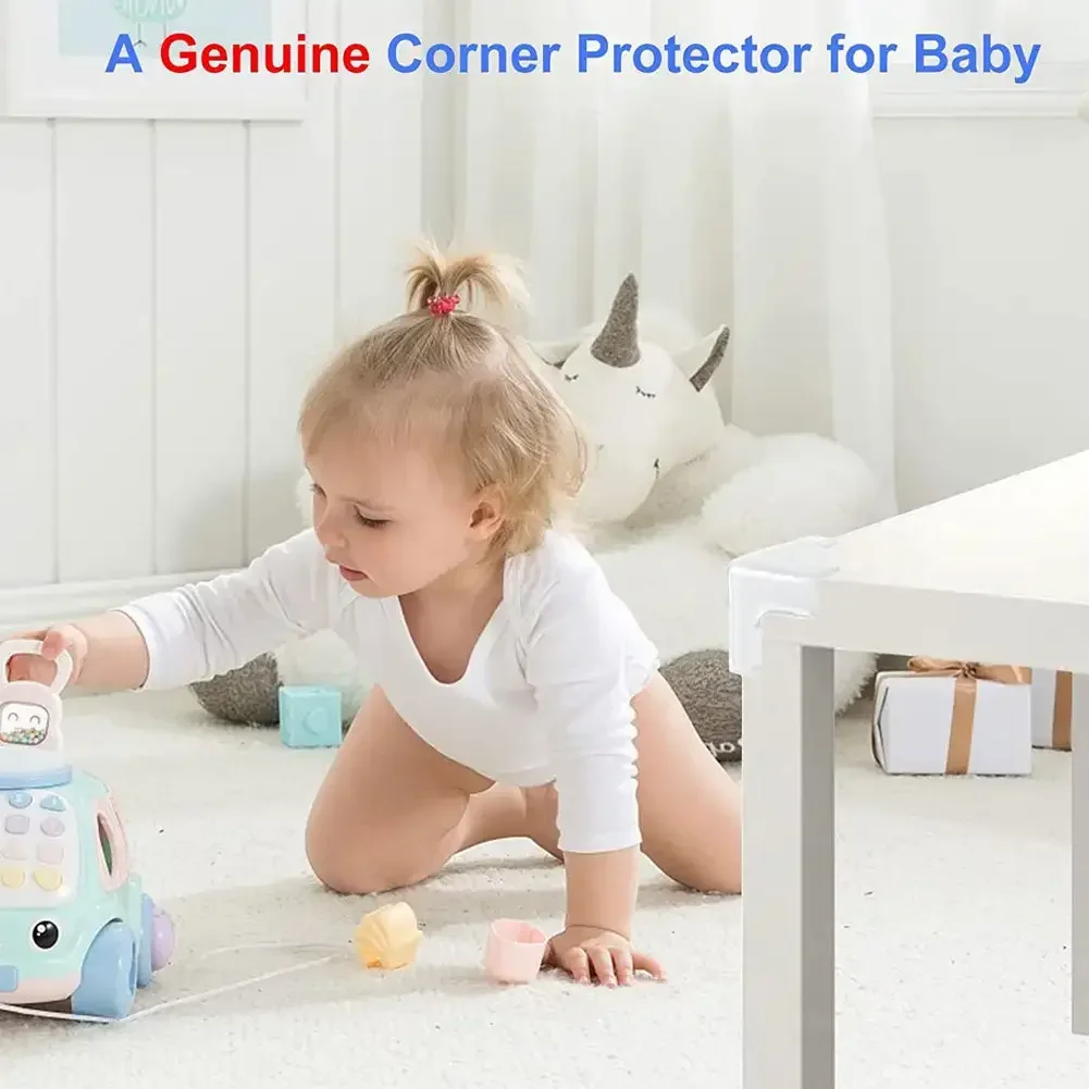 Children Baby Safety Silicone Protector Table Corner Edge Protection Cover Children Anticollision Edge Guards