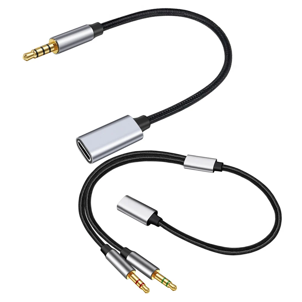 Van toepassing op OP P O analoge oortelefoonadapter Type C naar 3,5 mm mannelijke poort V Vo mobiele telefoon computer headset audiokabel