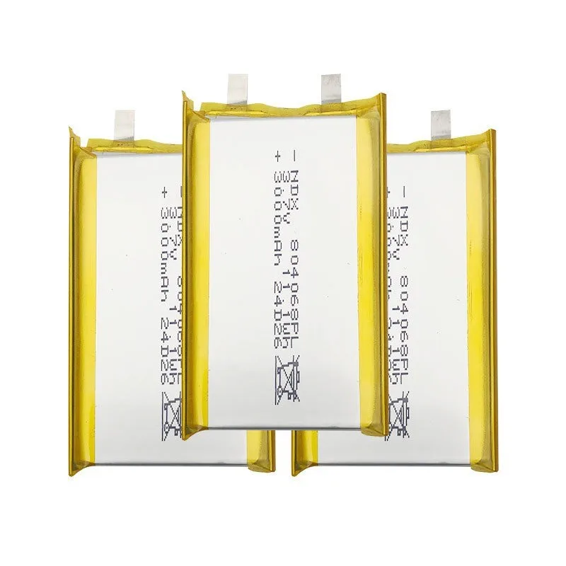 buy more will cheap Manufacturer 804068 Polymer Lithium Battery 3.7V High Capacity Rechargeable Battery 3000mAh