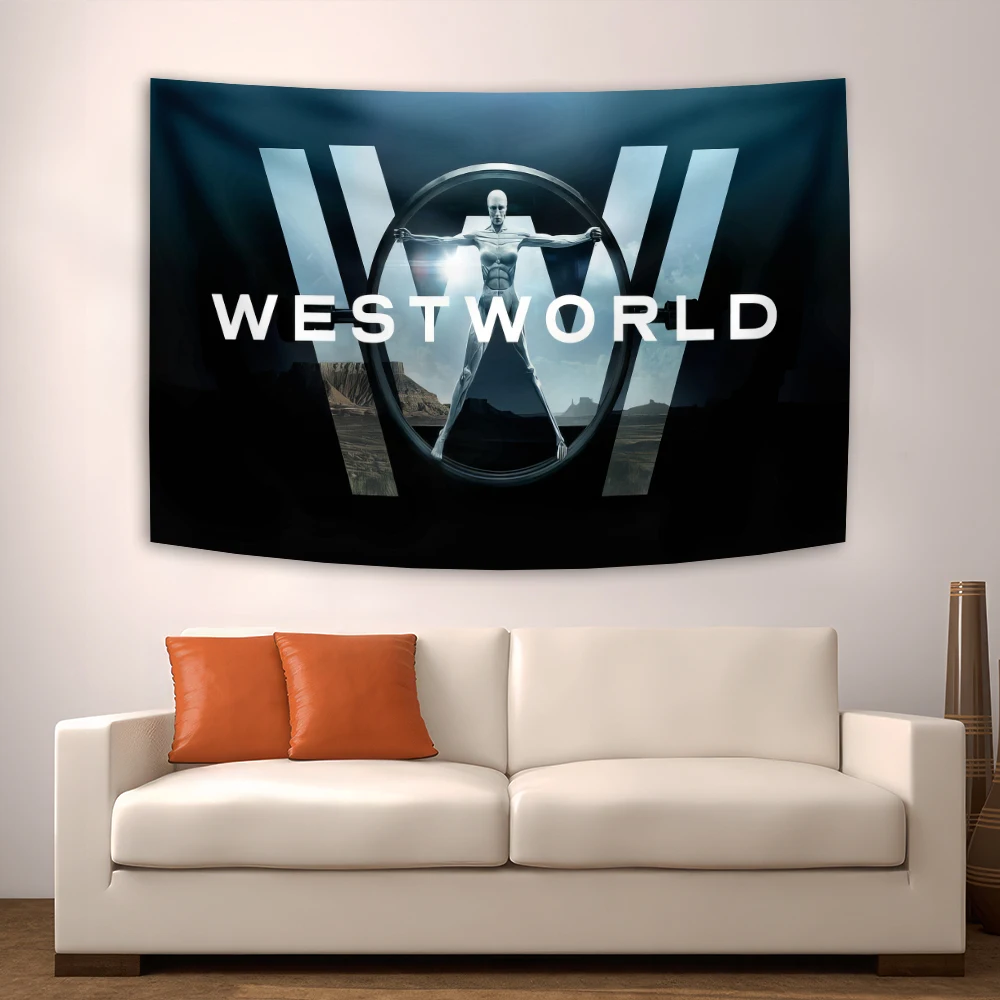 90x150cm Westworlds Decorate Room Tapestries, Home Sofa Blankets, Wall Blankets