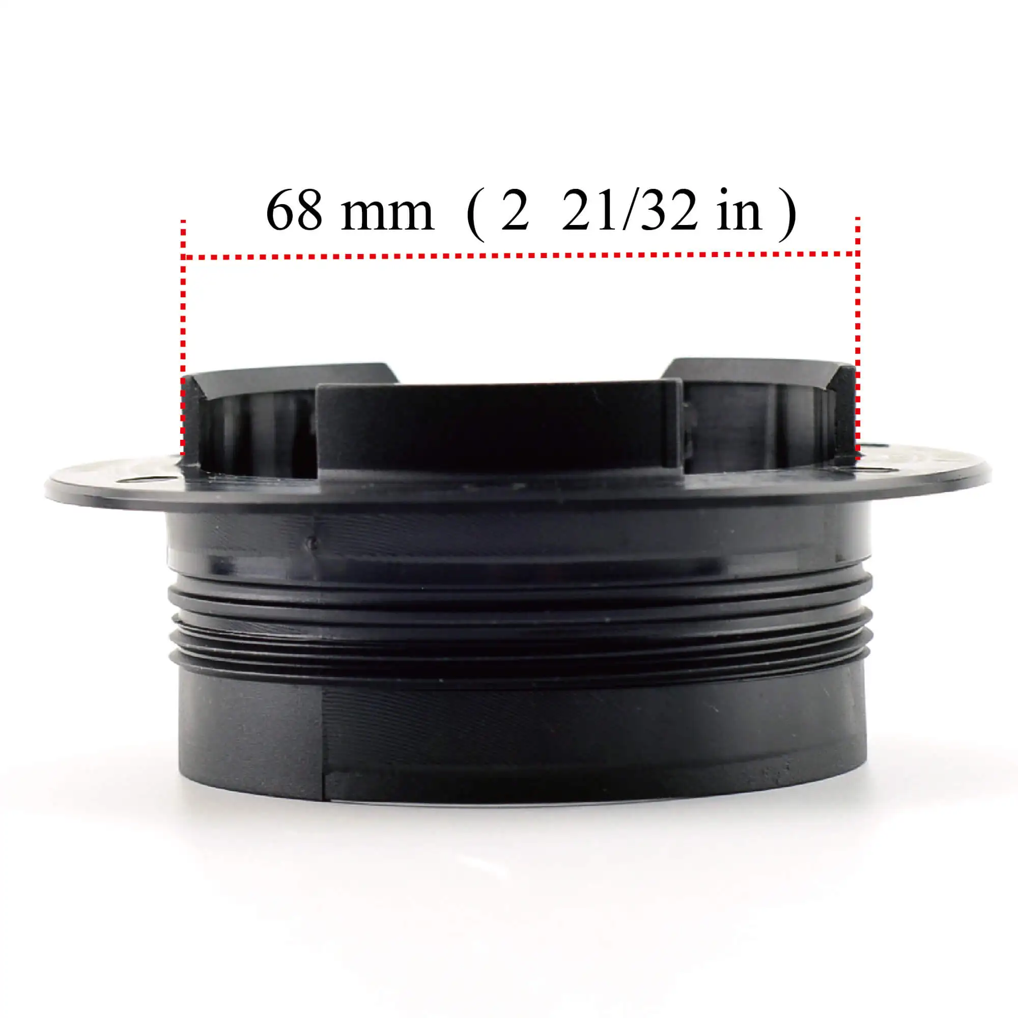 4pcs 96mm Wheel Caps Clip Ring Nylon For 09.24.155 Rim Center Cover Car Modification Styling Hubcap Interior Accessories Black