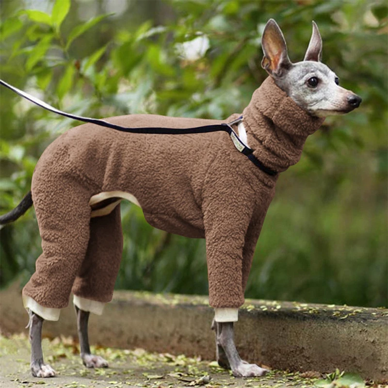 Winter Turtleneck Whippet Clothes Ltalian Greyhound Clothes Gree Dog Bedlington Dog Clothes