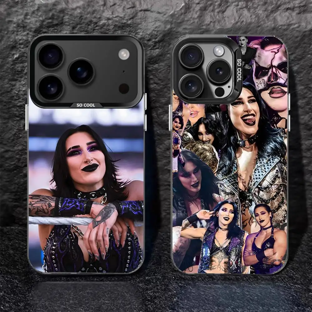 

R-Rhea wrestler Ripley For Black Candy Matte Cover iPhone 17,16,15,14,13,12,11,Pro,MAX,Plus